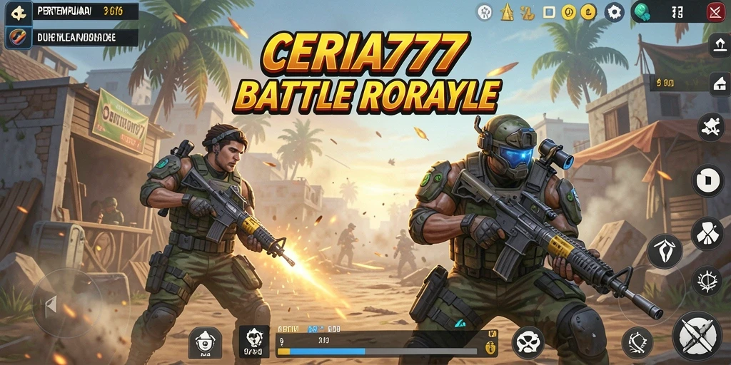 Gameplay seru di arena pertempuran CERIA777.