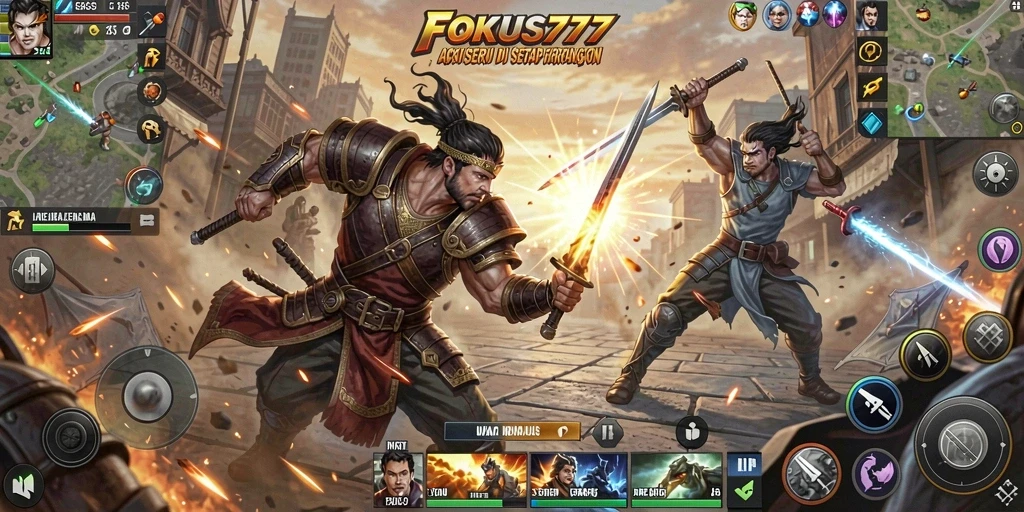 Gameplay FOKUS777 yang mendebarkan dan penuh aksi.