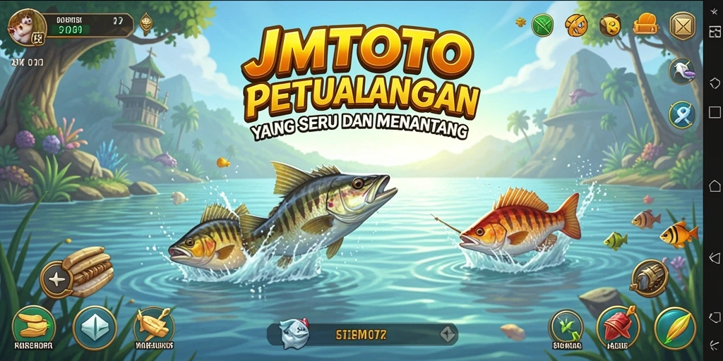 Tangkapan ikan yang menakjubkan dalam gameplay JMTOTO.