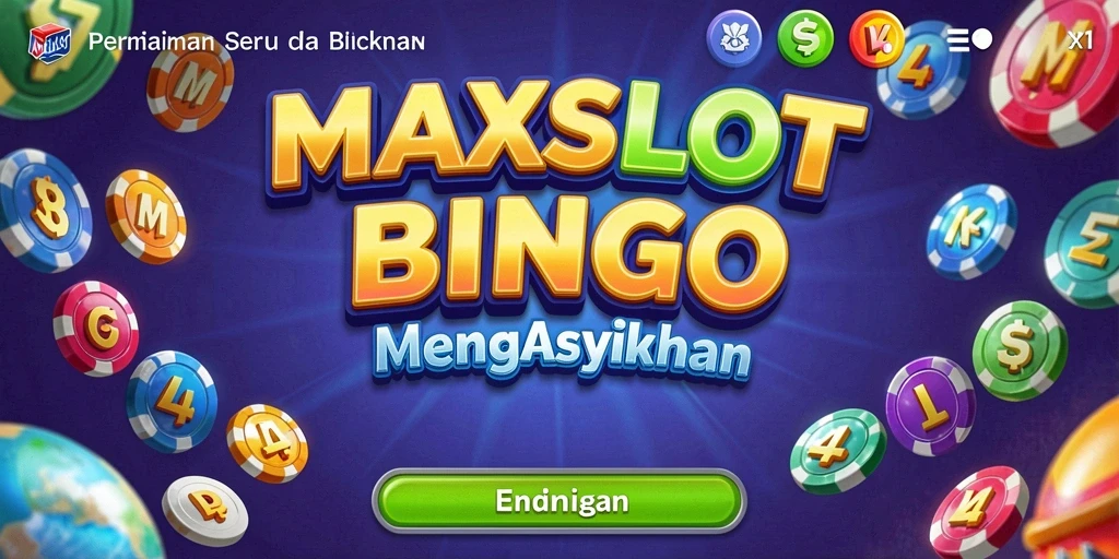 Tampilan gameplay Bingo yang seru di MAXSLOT.