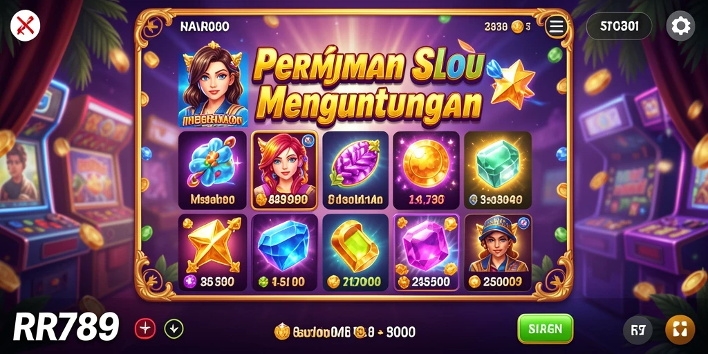 Tampilan gameplay slot yang memukau dari RR789.