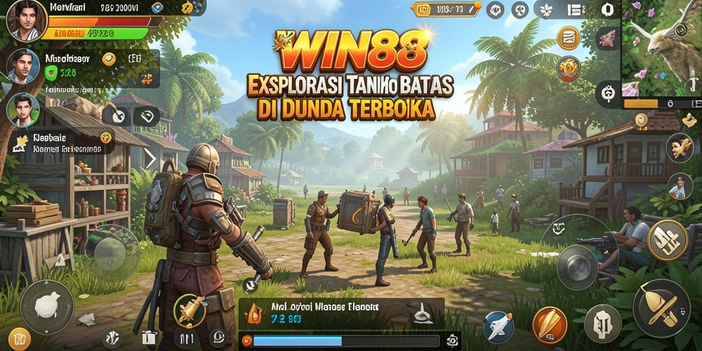 Gameplay <strong>WIN88</strong> yang memukau dalam dunia terbuka.