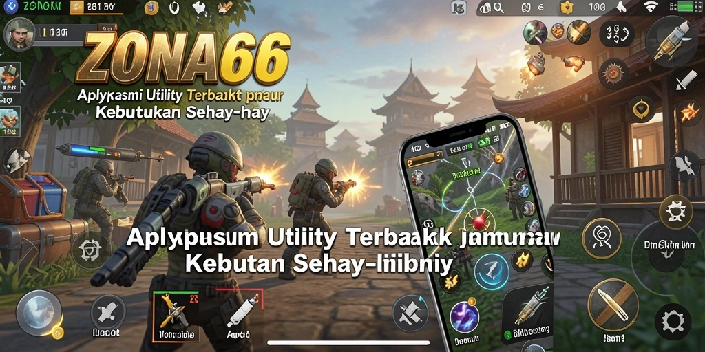 Tampilan antarmuka ZONA66 yang modern dan fungsional.